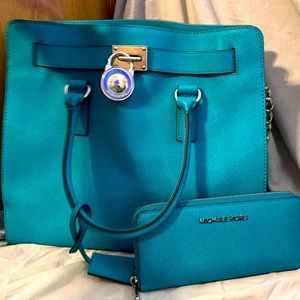 Michael Kors purse and wallet